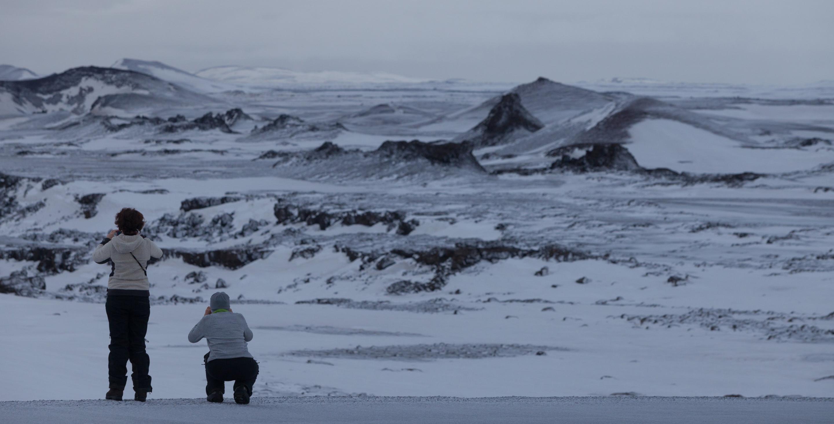 Sur la route de Námaskard - Région de Mývatn – Islande