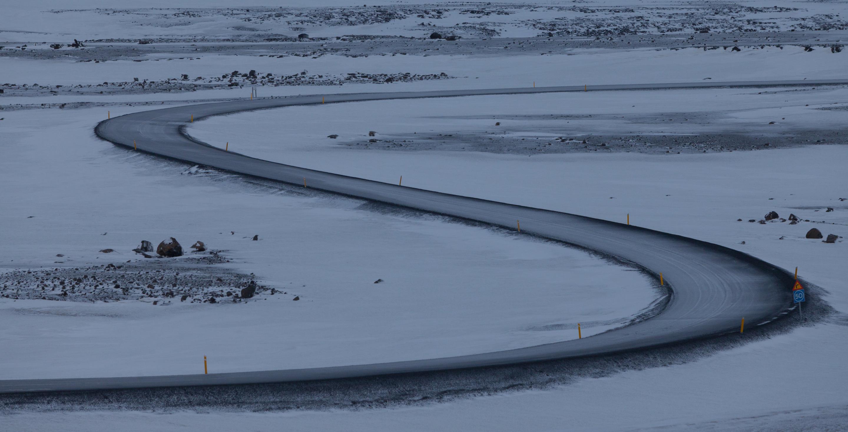 La route de Námaskard - Région de Mývatn – Islande