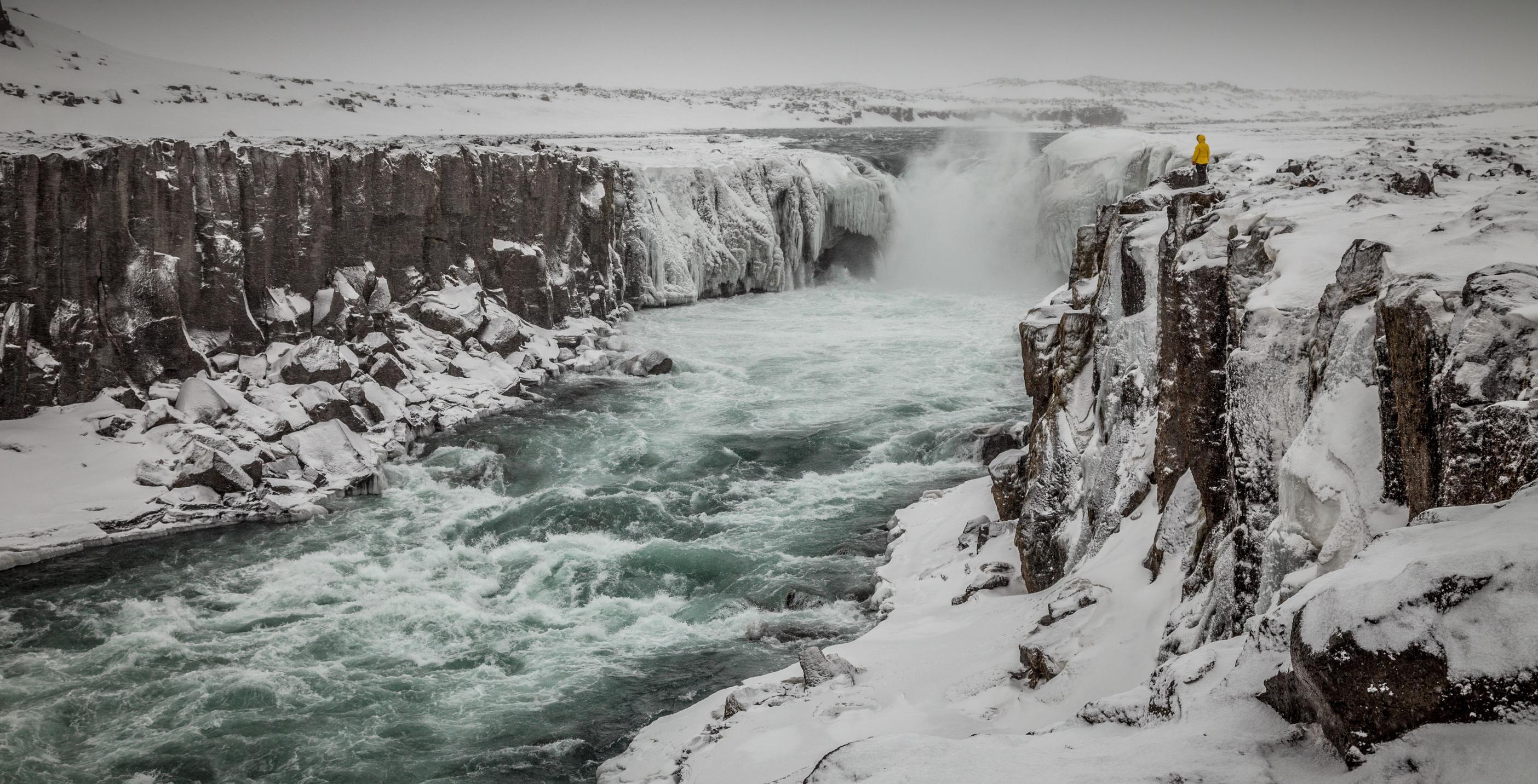 Dettifoss, la plus grosse chute d'eau d'Europe - Région de Mývatn – Islande