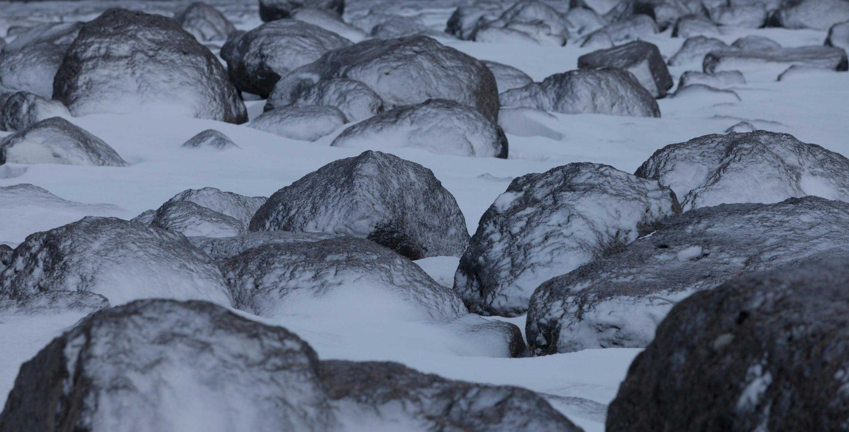 Rochers fantomatiques vers la cascade de Dettifoss - Région de Mývatn – Islande