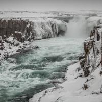 Dettifoss, la plus grosse chute d'eau d'Europe - Région de Mývatn - Islande