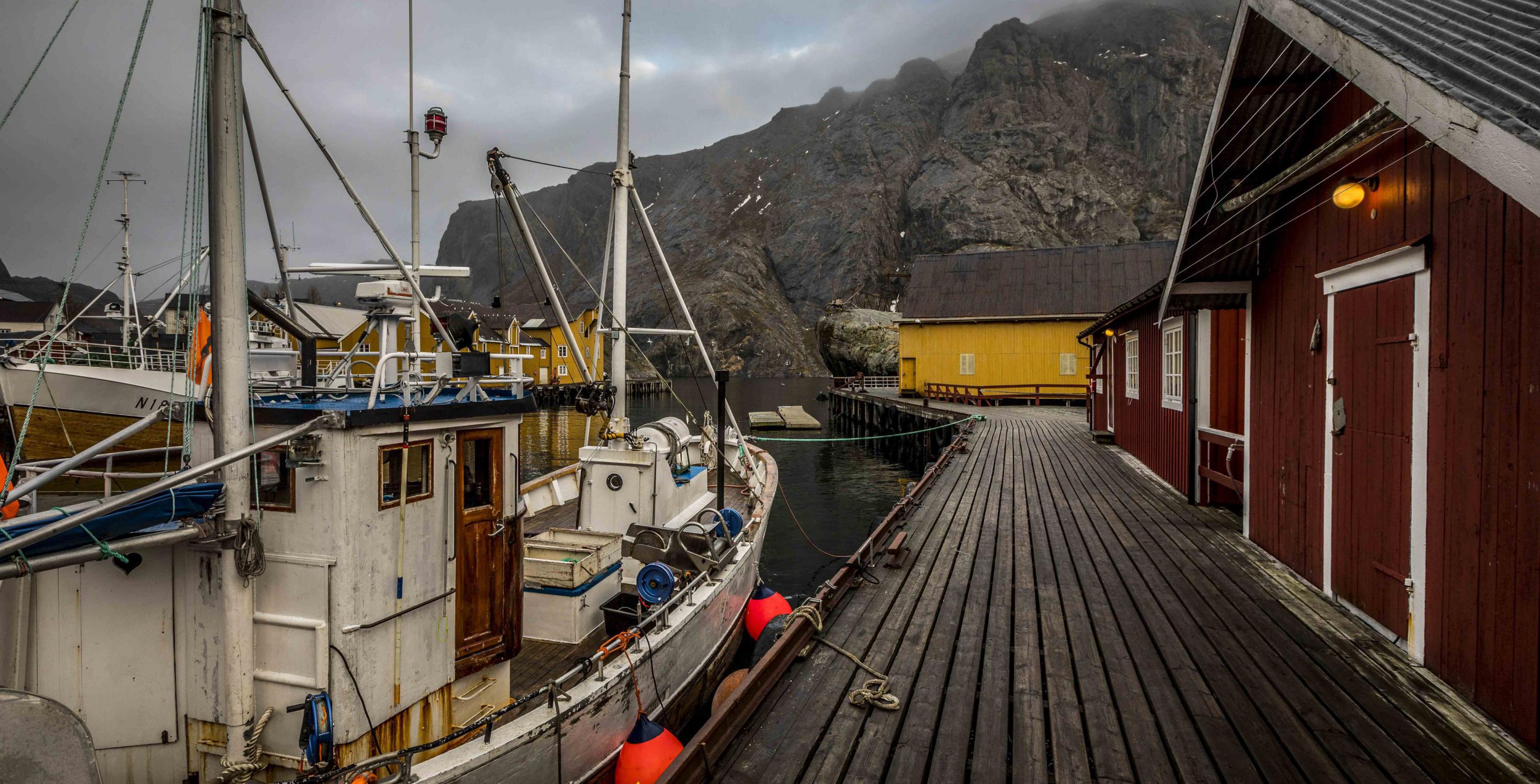 Le Village de Nusford dans les îles Lofoten – Norvège