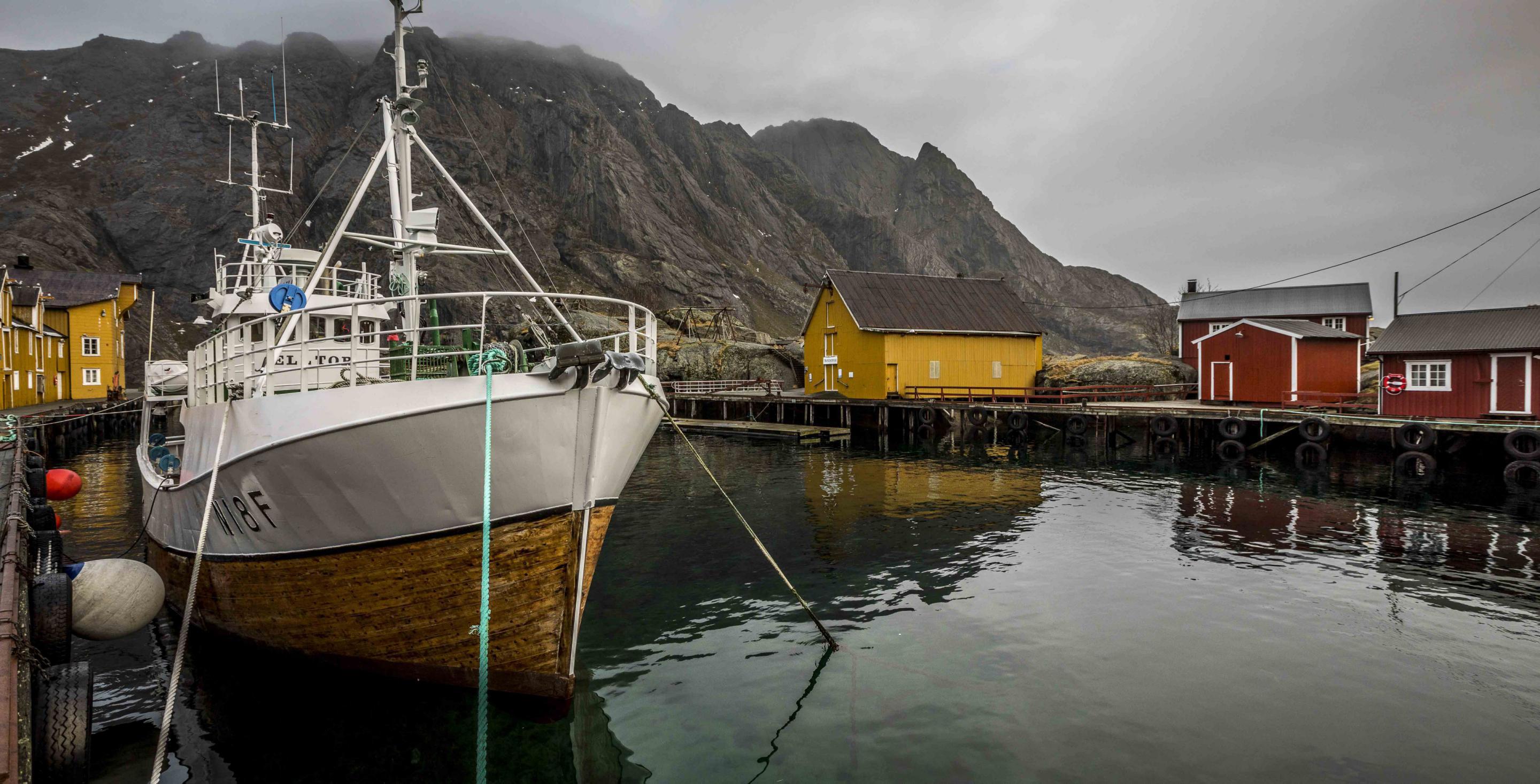 Le Village de Nusford dans les îles Lofoten – Norvège