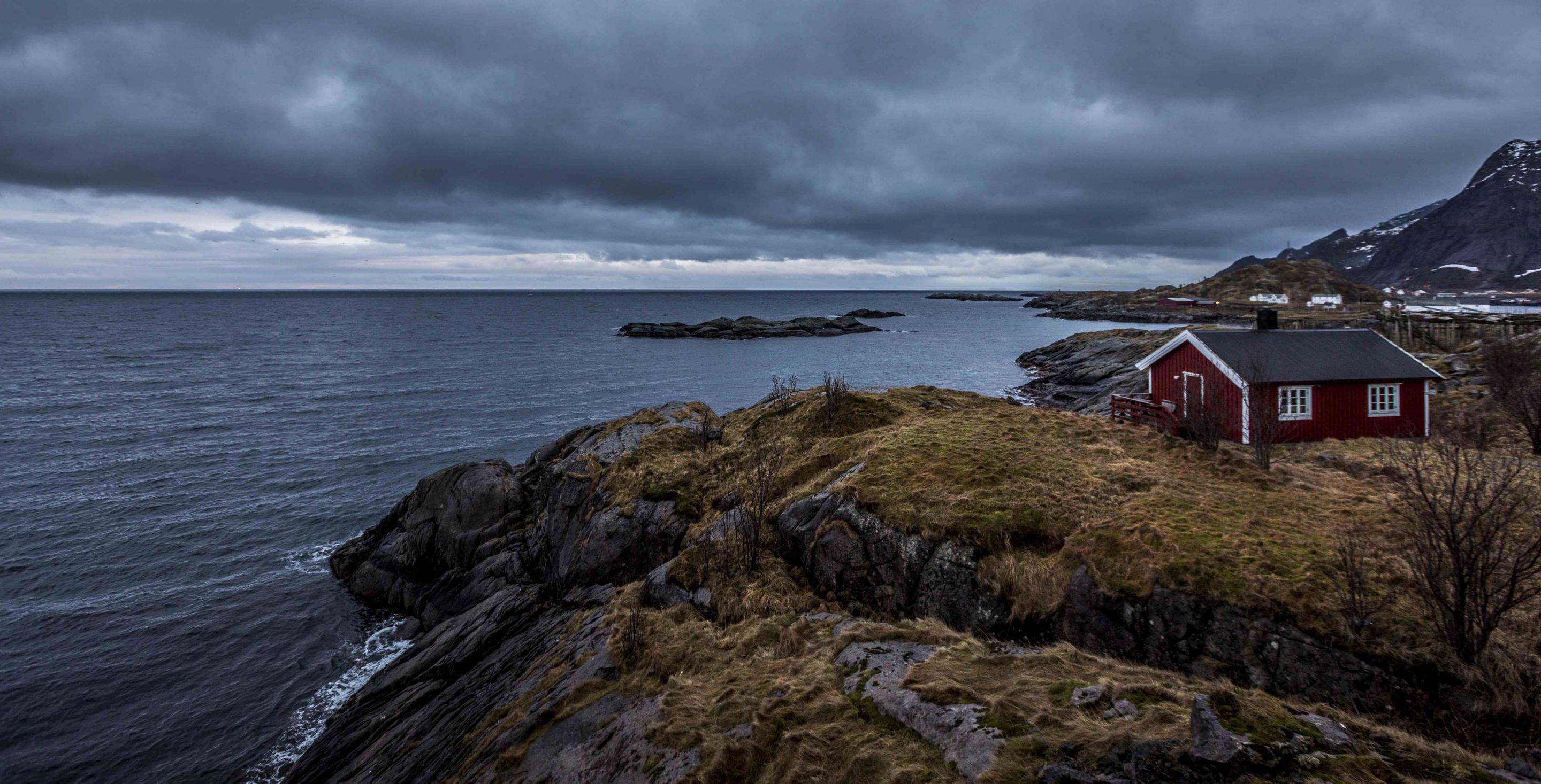 Entre Hamnøy et Reine - Iles Lofoten – Norvège