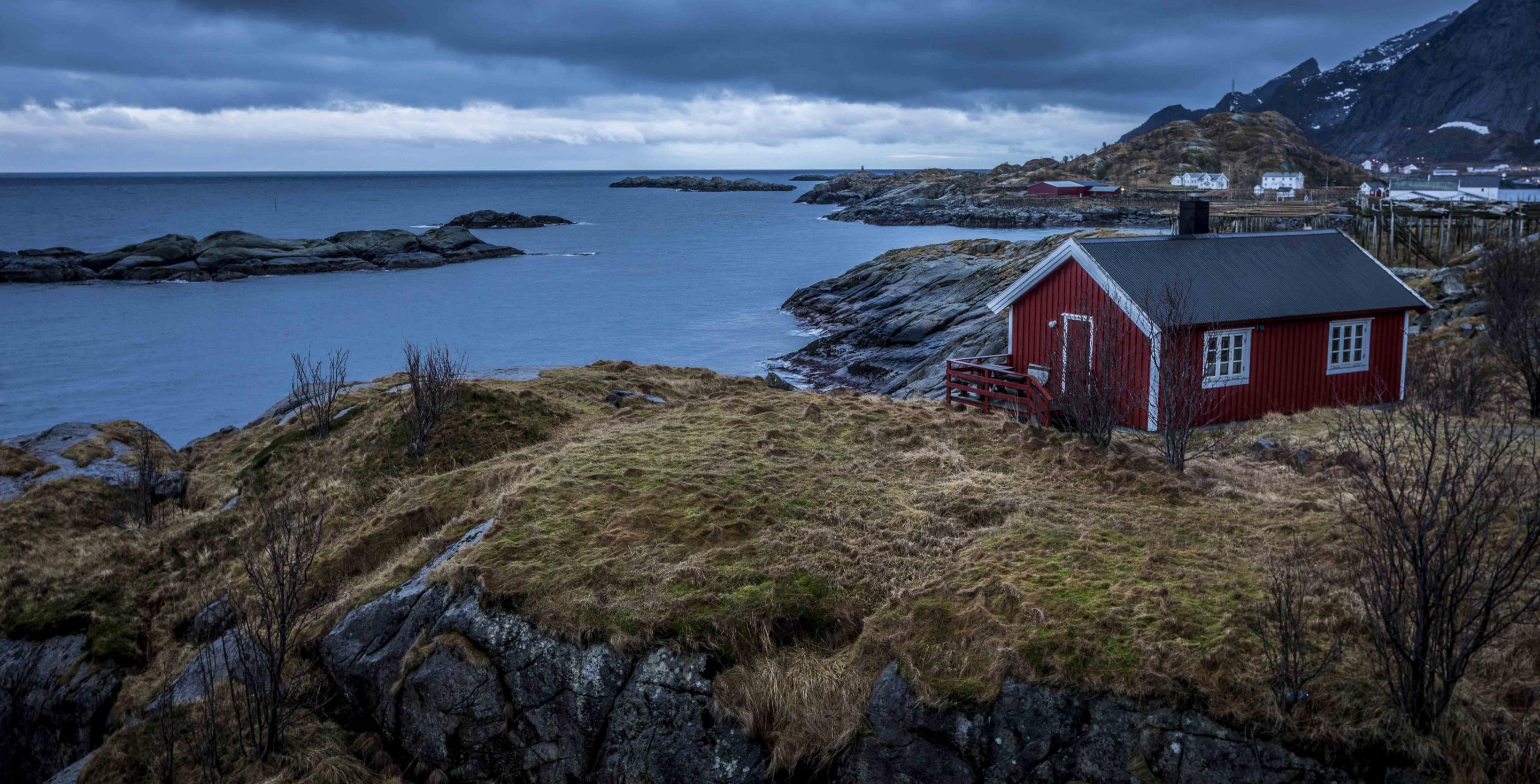 Entre Hamnøy et Reine - Iles Lofoten – Norvège