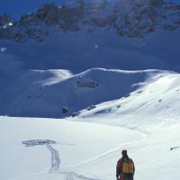 Le lac Sainte Anne au dessus de Ceillac dans le Queyras, à 2409 mètres - Hautes Alpes – France