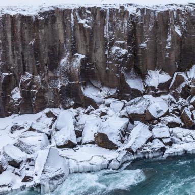 Sur les bors de la Jökulsá - Detifoss - Région de Myvatn – Islande