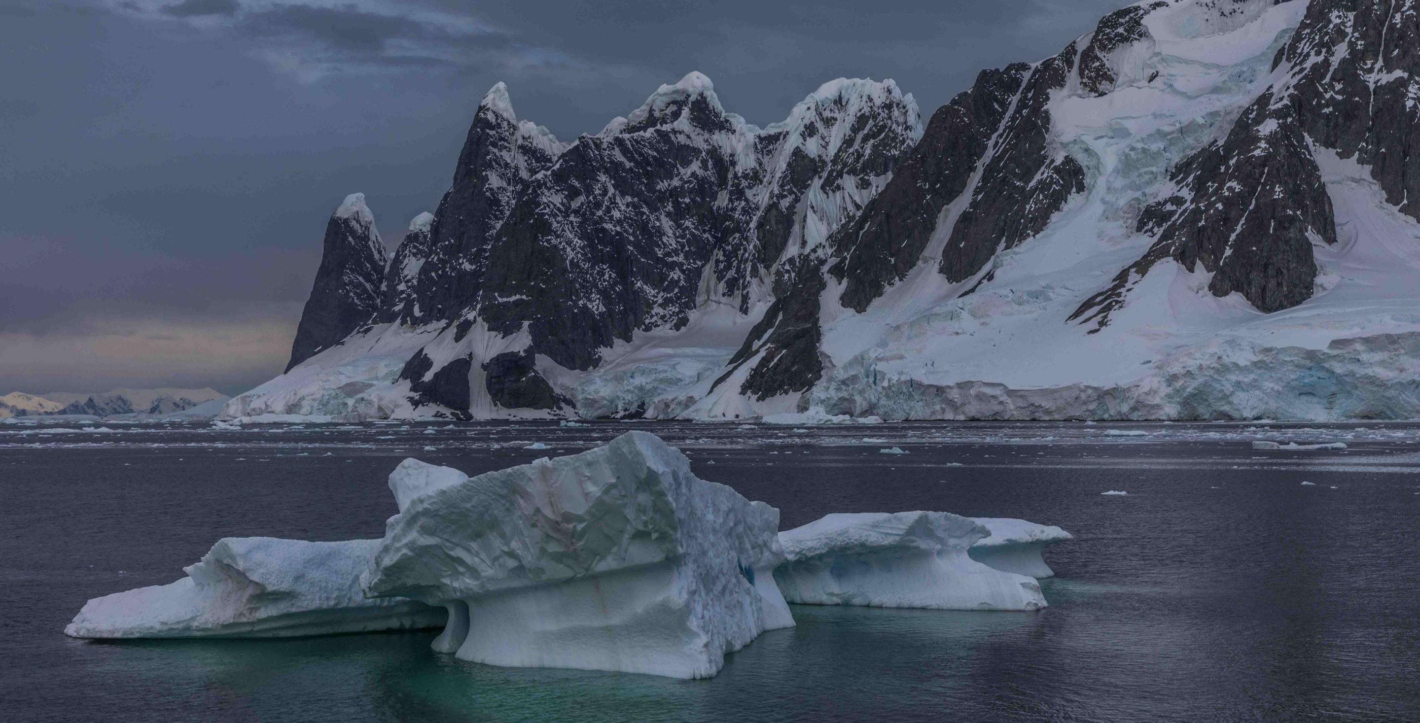 Dans la baie Andvord - Péninsule Antarctique